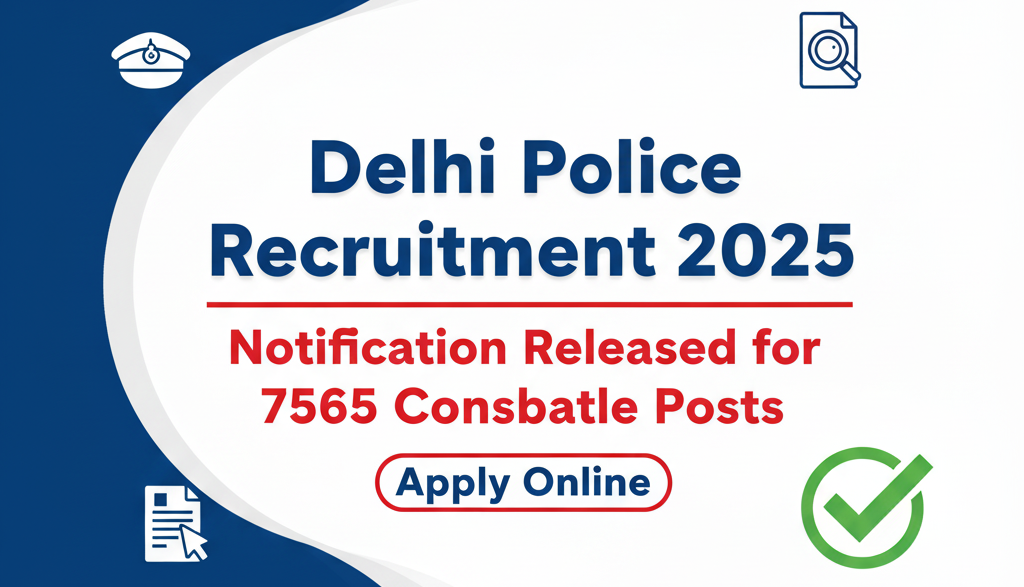 Delhi Police Recruitment 2025