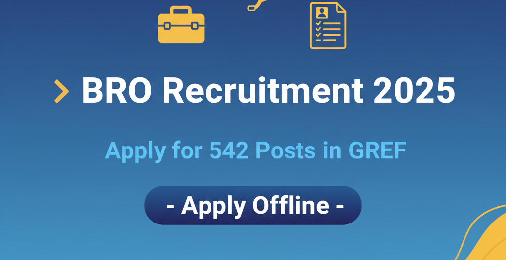 BRO Recruitment 2025