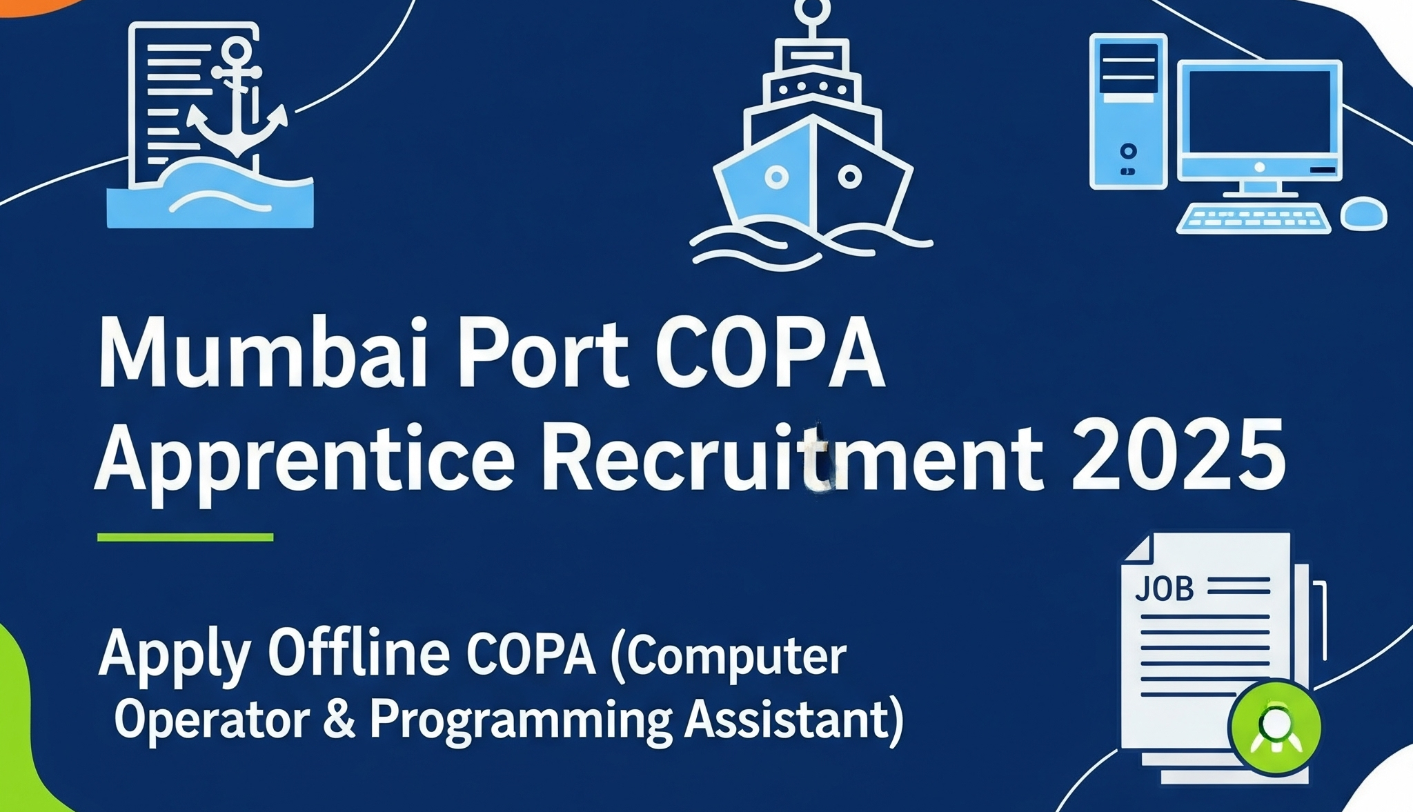 Mumbai Port COPA Apprentice Recruitment 2025 – Apply
