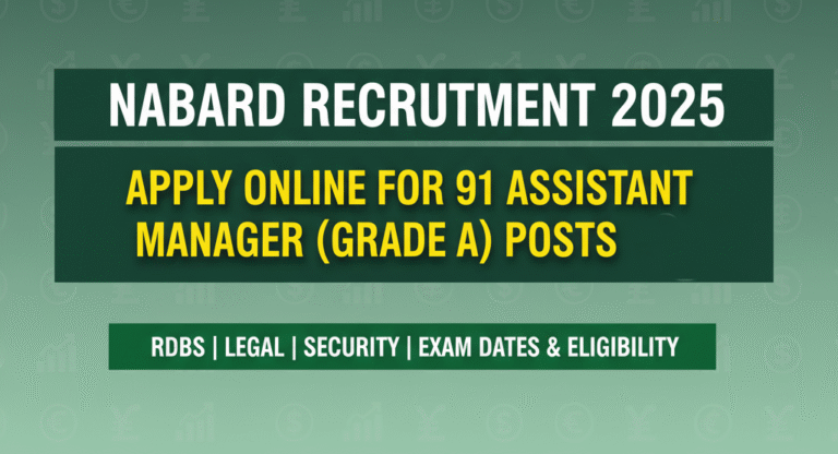 NABARD Recruitment 2025