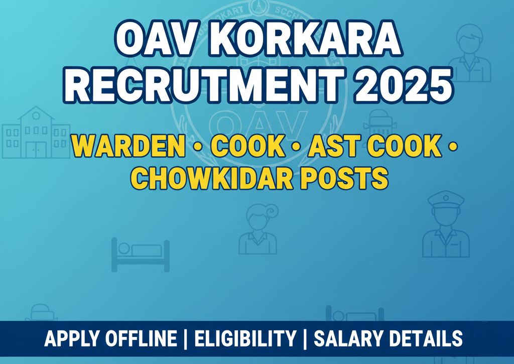 Odisha Adarsha Vidyalaya Recruitment 2025