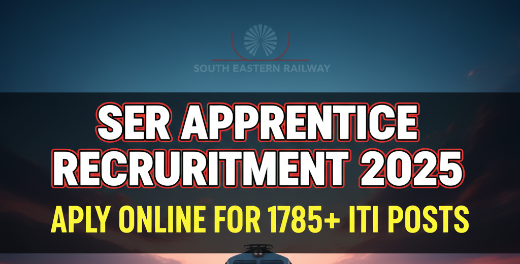 South Eastern Railway Apprentice Recruitment 2025