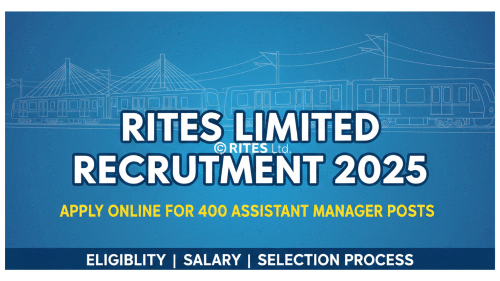 RITES Limited Recruitment 2025