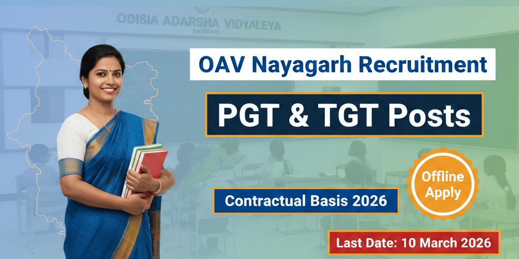 Odisha Adarsha Vidyalaya Recruitment 2026