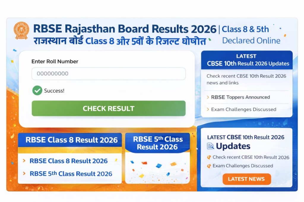 Class 8 Result 2026 Declared