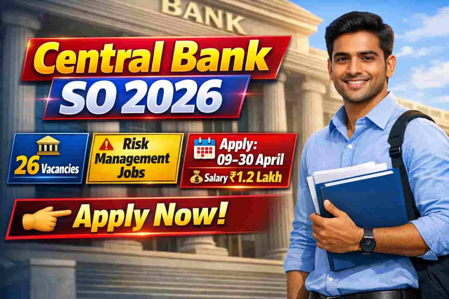 Central Bank of India Specialist Officers Recruitment 2026