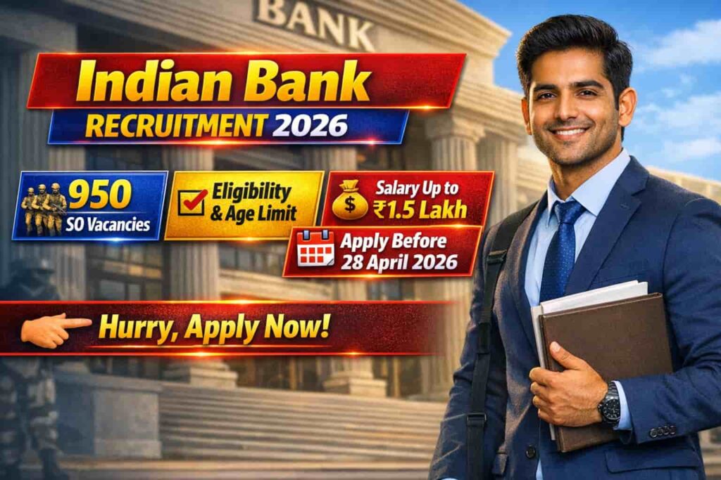 Indian Bank Recruitment 2026