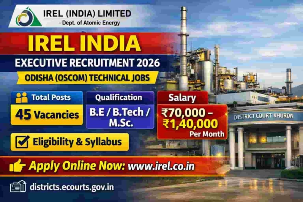 IREL India Executive Recruitment 2026 apply online link: Apply for 73 Posts